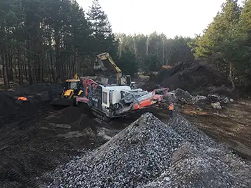 Recykling gruzu betonowego